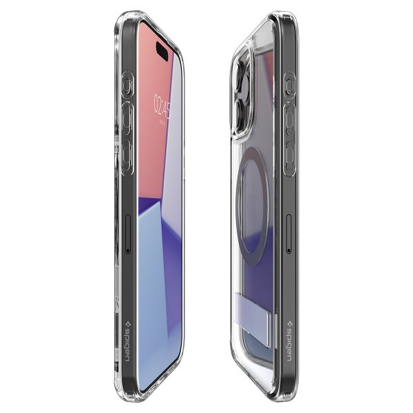 Spigen iPhone 15 Pro -suojakuori Ultra Hybrid S MagFit Graphite