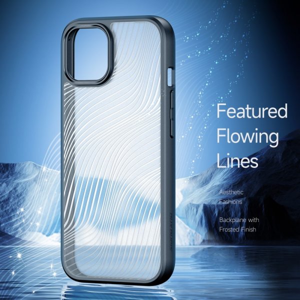 Dux Ducis iPhone 15 Aimo Series -kuori, musta