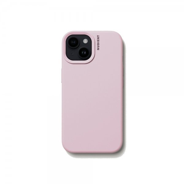 Nudient iPhone 15 -suojakuori Base Case Baby Pink