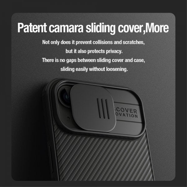 Nillkin iPhone 15 Kuori CamShield MagSafe Sininen