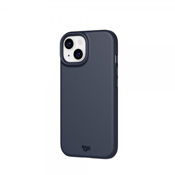 Tech21 iPhone 13/14/15/16e/17e -kuori Evo Lite Denim Blue