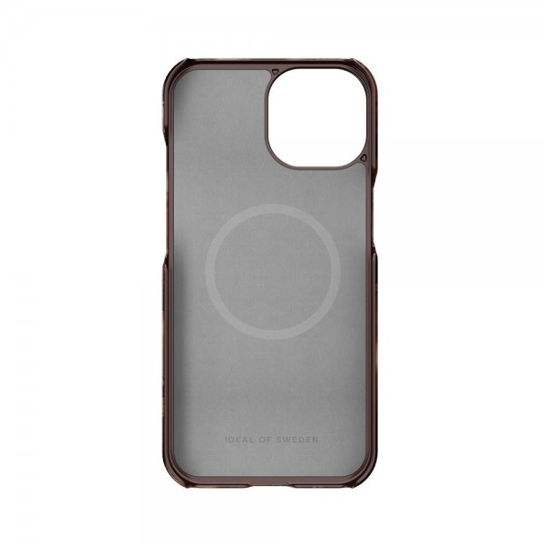 Ideal of Sweden iPhone 15 -suojakuori Fashion Case MagSafe Dark Amber Marble