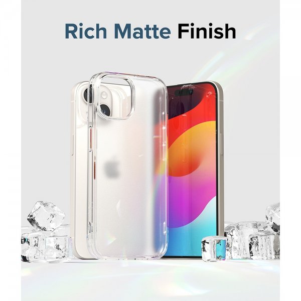 Ringke iPhone 15 Kuori Fusion Matte Clear