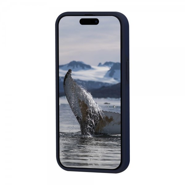 dbramante1928 iPhone 13/14/15/16e/17e Suojakuori Iceland Ultra D3O MagSafe Sininen