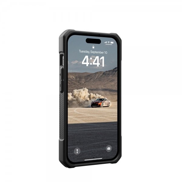 Urban Armor Gear (UAG) iPhone 15 -suojakuori, Monarch Kevlar Black