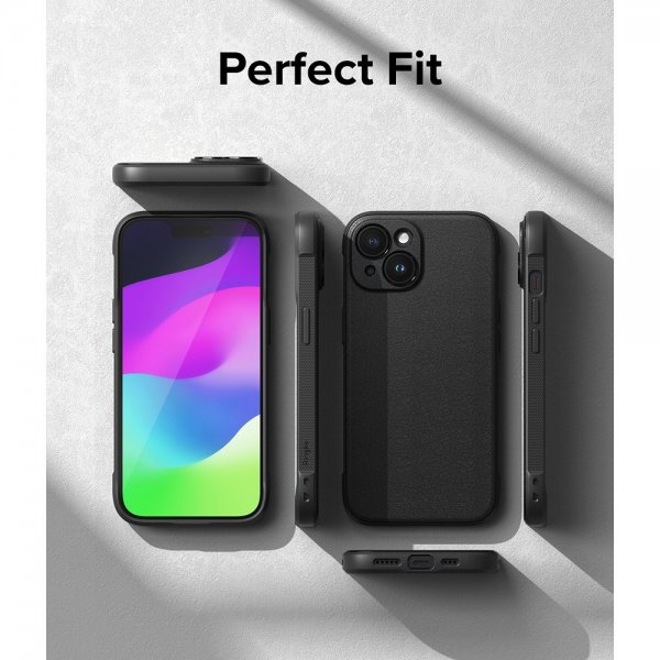 Ringke iPhone 15 Kuori Onyx Musta