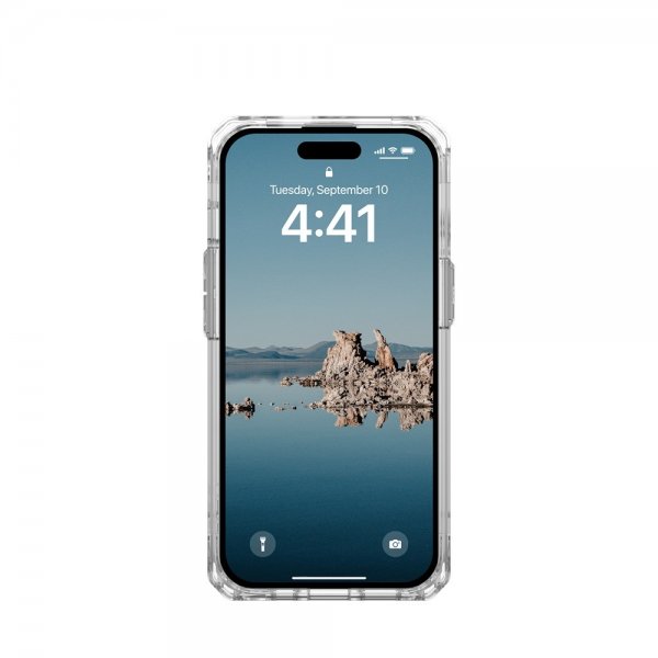 Urban Armor Gear (UAG) iPhone 15 Kuori Plyo MagSafe Ice White