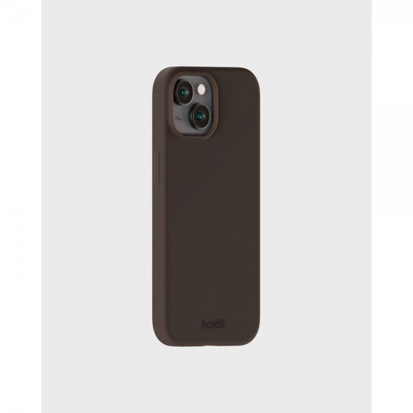 holdit iPhone 15 Silikonikuori Chocolate