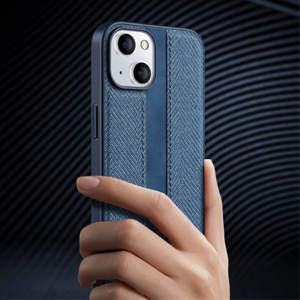X-Level iPhone 15 Kuori kangaskuviointi musta