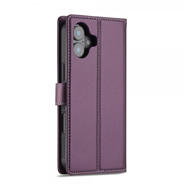 Lc.Imeeke iPhone 16 -kotelo irrotettavalla kuorella, L2 Series, MagSafe, violetti