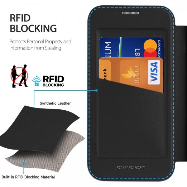 Dux Ducis iPhone 16 -kotelo Skin X Pro Series MagSafe, musta