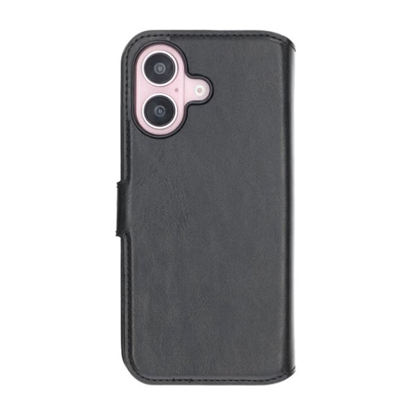 Rvelon iPhone 16 -suojakuori magneettisesti irrotettavalla kannella, musta