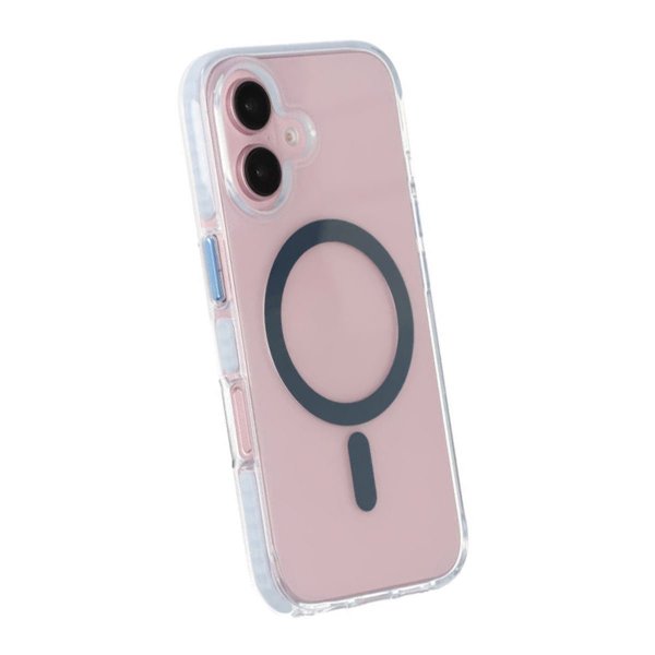 iPhone 16 Plus Kuori Iskunvaimennuksella MagSafe Sininen