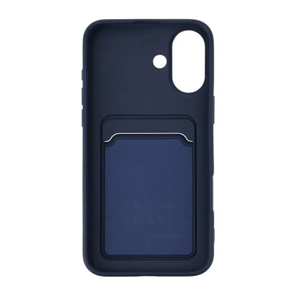 iPhone 16 Plus Kuoret Korttipidike Sininen