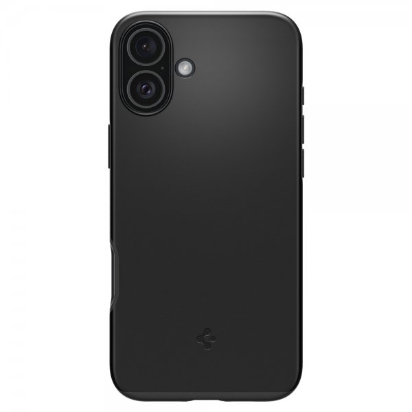 Spigen iPhone 16 Plus -suojakuori Thin Fit MagFit, musta
