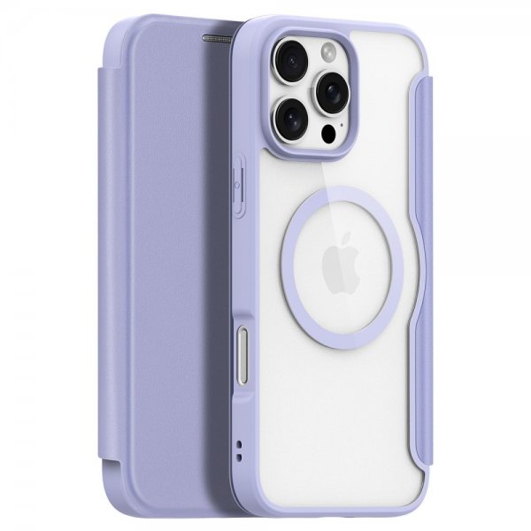 Dux Ducis iPhone 16 Pro -kuori Skin X Pro Series MagSafe, violetti