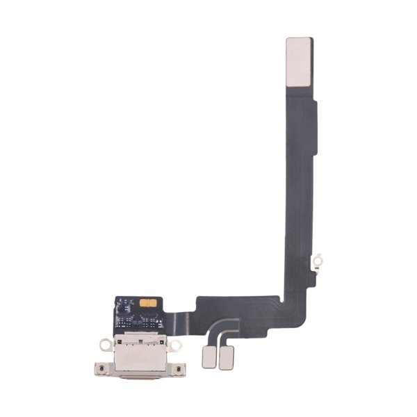 iPhone 16 Pro Latausliitin Flex-kaapeli Alkuperäinen - Kulta