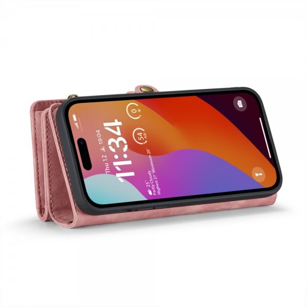 CaseMe iPhone 16 Pro Max Kotelo 008 Series Irrotettava Kuori Ruusu