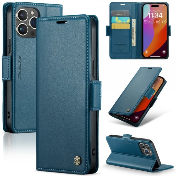 CaseMe iPhone 16 Pro Max -kotelo 023-sarja Sininen