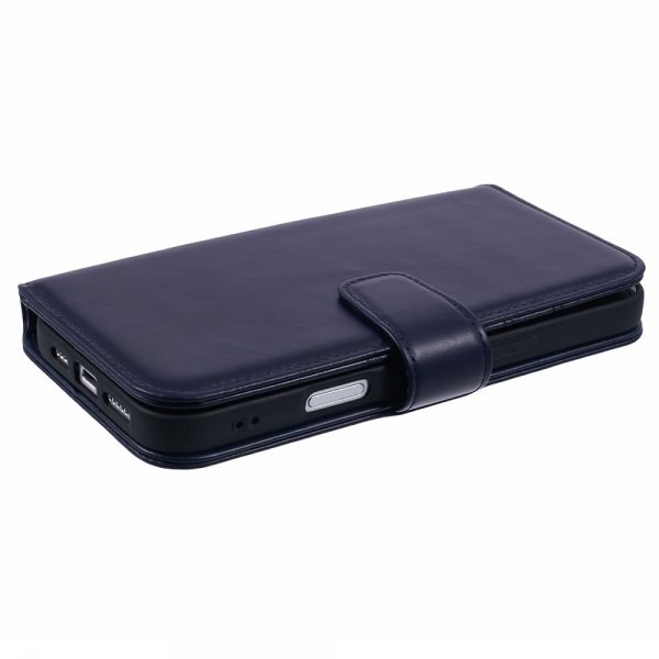 Nordic Covers iPhone 16 Pro Max - Essential Leather -suojakotelo, Heron Blue