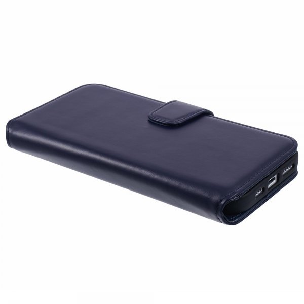 Nordic Covers iPhone 16 Pro Max - Essential Leather -suojakotelo, Heron Blue