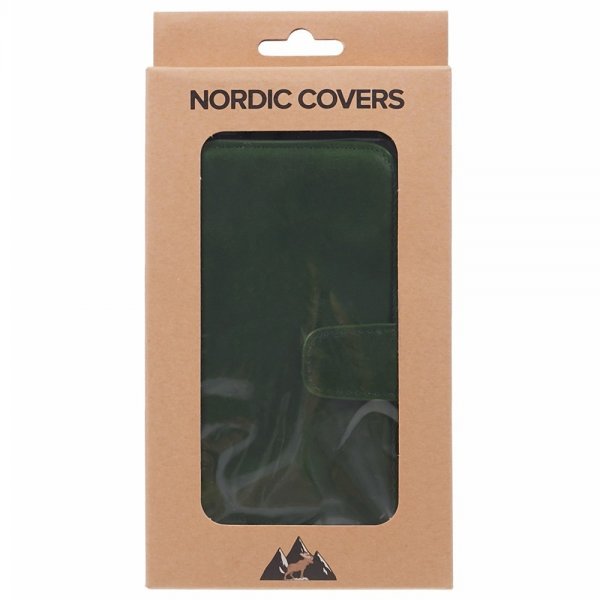 Nordic Covers iPhone 16 Pro Max -suojakotelo MagLeather Juniper Green