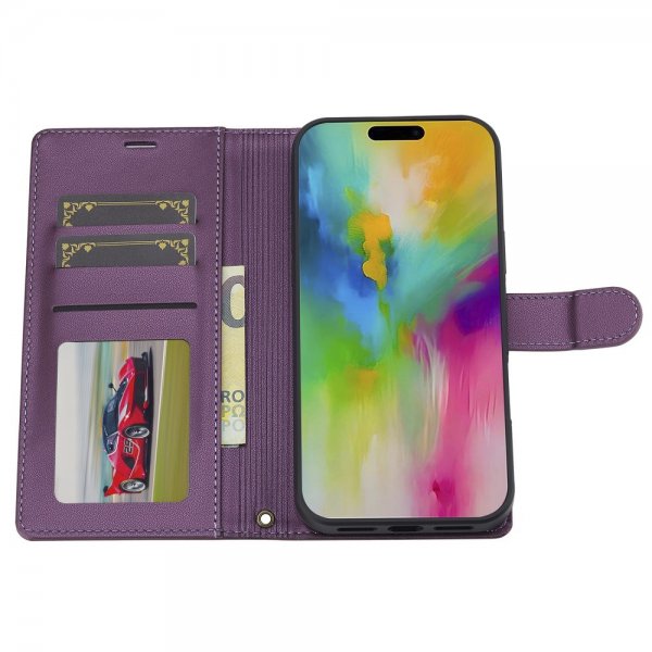 Lc.Imeeke iPhone 16 Pro Max -kotelo irrotettavalla kuorella, L2 Series, MagSafe, violetti