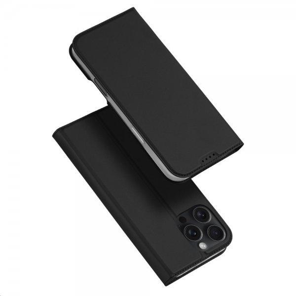 Dux Ducis iPhone 16 Pro Max -kotelo Skin Pro Series, musta