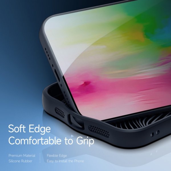 Dux Ducis iPhone 16 Pro Max -kuori Aimo Series MagSafe Kickstand, musta