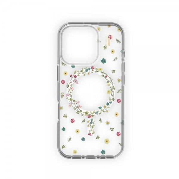 Ideal of Sweden iPhone 16 Pro Max -kuori Clear Case MagSafe Petite Floral
