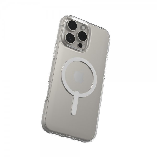 ZAGG iPhone 16 Pro Max -suojakuori Crystal Palace Lite Snap Läpinäkyvä