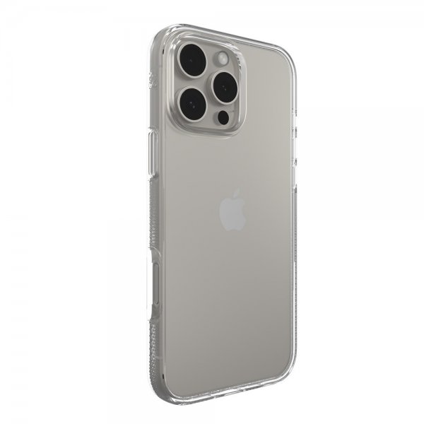 ZAGG iPhone 16 Pro Max -suojakuori, Crystal Palace, läpinäkyvä