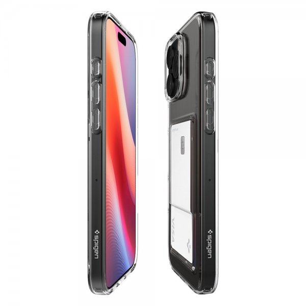 Spigen iPhone 16 Pro Max Kuori Crystal Slot Crystal Clear