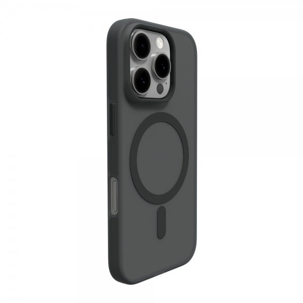 Puro iPhone 16 Pro Max -suojakuori Daylight MagSafe musta