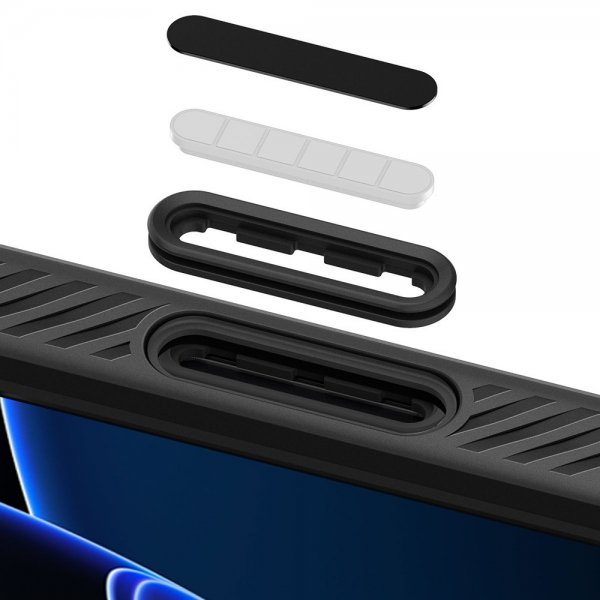 Spigen iPhone 16 Pro Max -kuori Liquid Air T MagFit Mattamusta