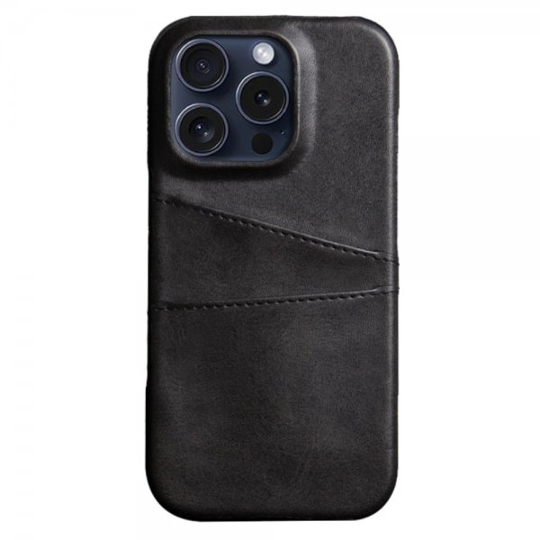 iPhone 16 Pro Max Kuoret kahdella korttipaikalla Musta