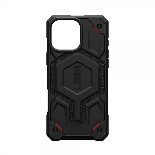 Urban Armor Gear (UAG) iPhone 16 Pro Max -suojakuori Monarch Pro Kevlar MagSafe, musta