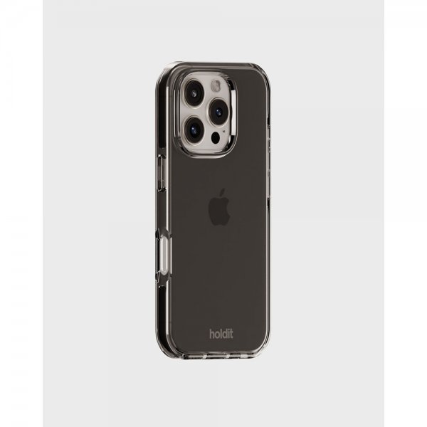 holdit iPhone 16 Pro Max Kuori Seethru Musta
