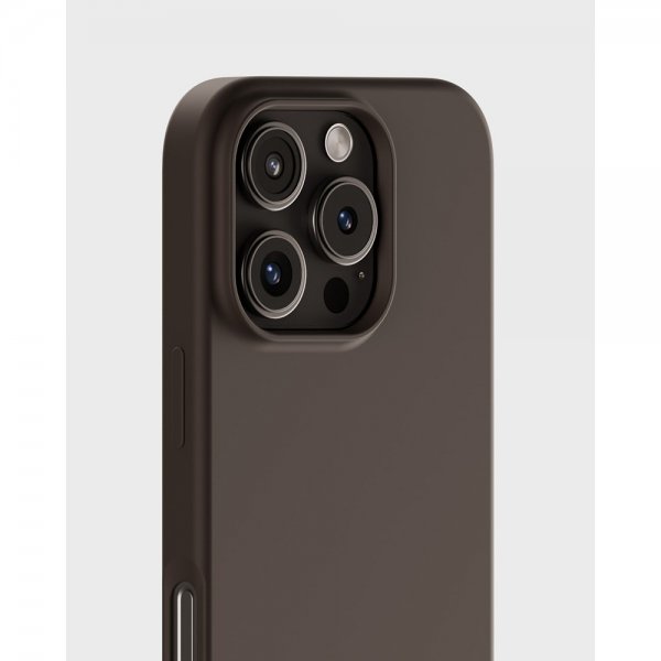 holdit iPhone 16 Pro Max Kuoret Silikoni Chocolate
