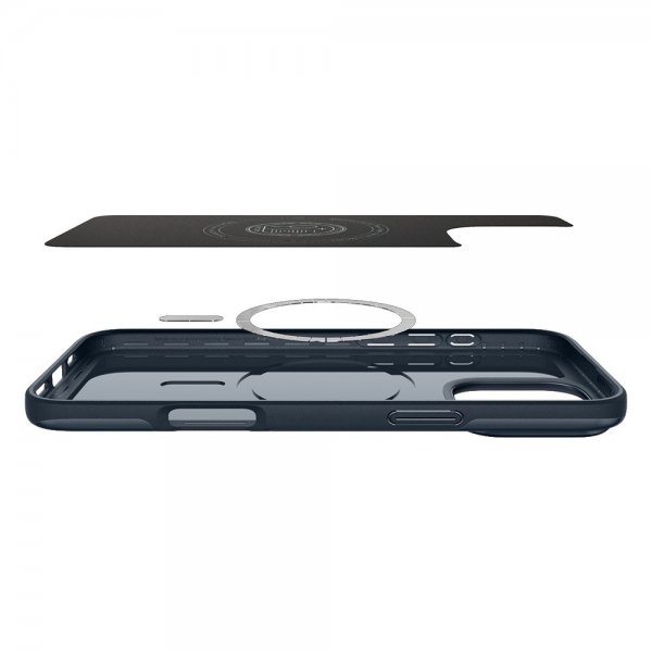Spigen iPhone 16 Pro Max Thin Fit MagFit Metal Slate -suojakuori
