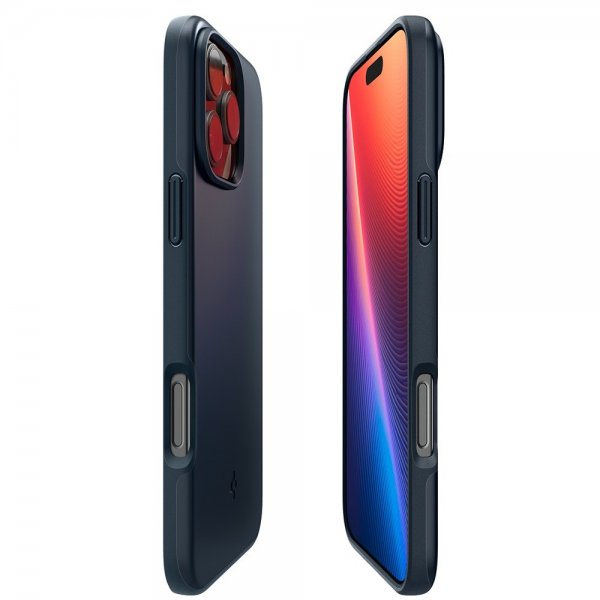 Spigen iPhone 16 Pro Max Thin Fit MagFit Metal Slate -suojakuori