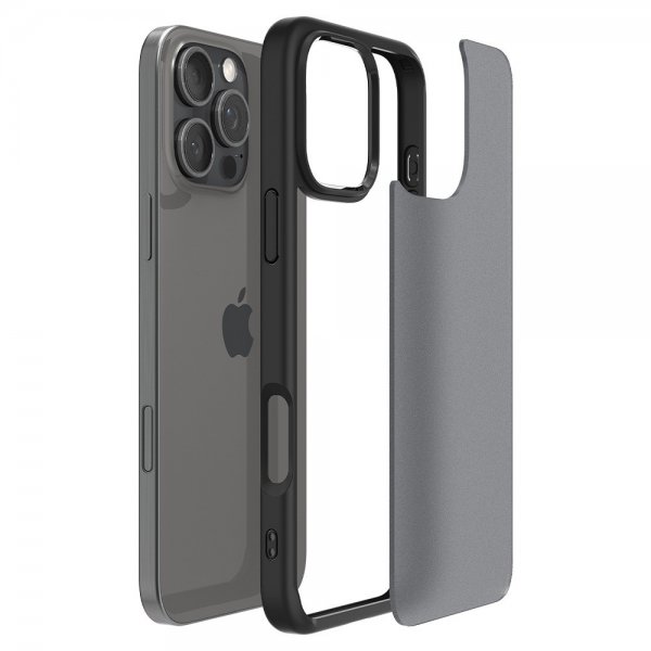 Spigen iPhone 16 Pro Max Kuori Ultra Hybrid Frost Black