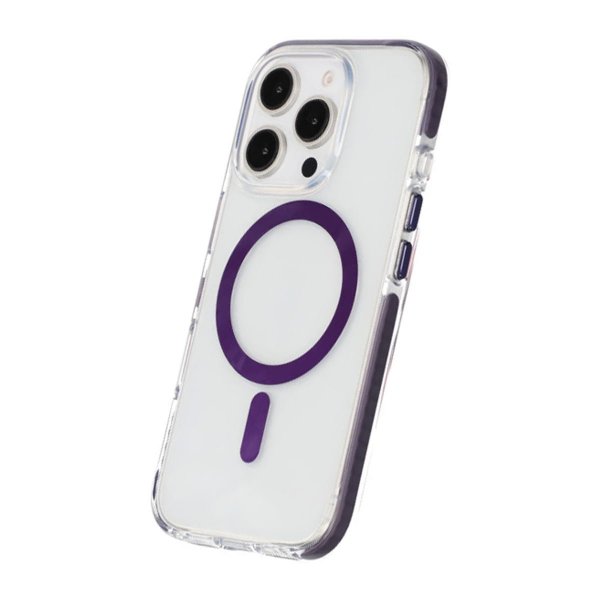 iPhone 16 Pro Kuori Iskunkestävä MagSafe Violetti