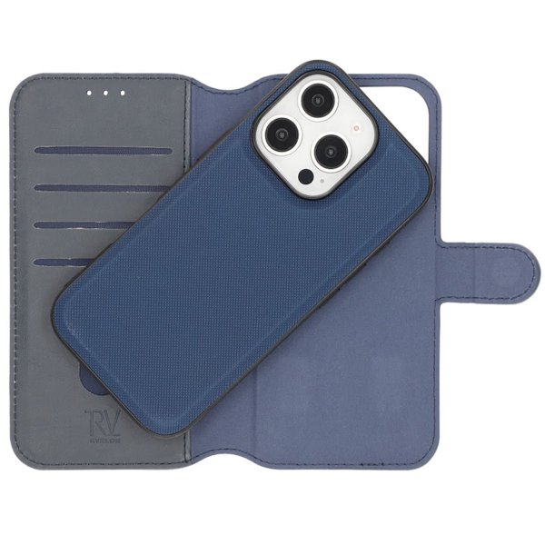 Rvelon iPhone 16 Pro -kotelo magneettinen irrotettava kuori, sininen