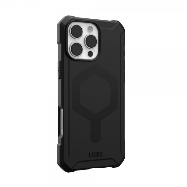 Urban Armor Gear (UAG) iPhone 16 Pro Essential Armor MagSafe -suojakuori, musta