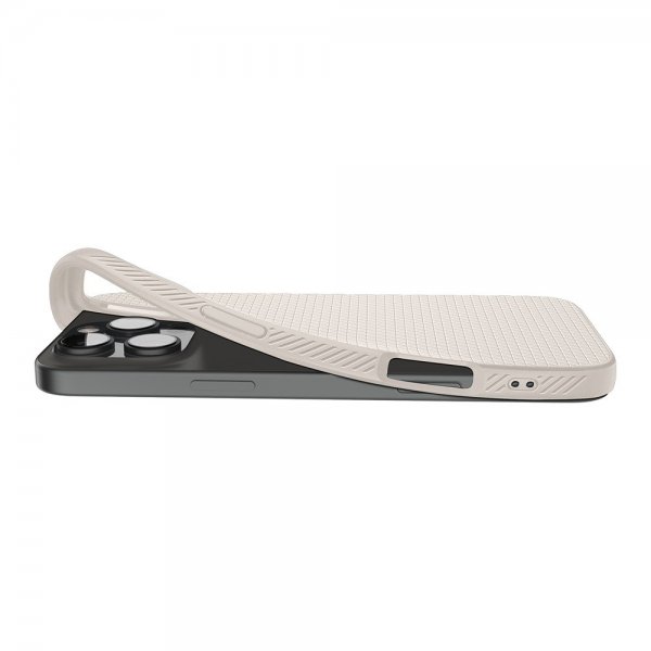Spigen iPhone 16 Pro -kuori Liquid Air Natural Titanium