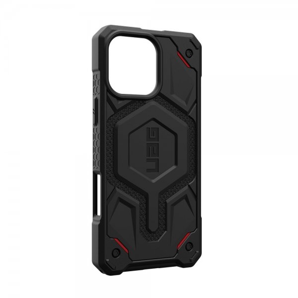 Urban Armor Gear (UAG) iPhone 16 Pro -suojakuori Monarch Pro Kevlar MagSafe, musta