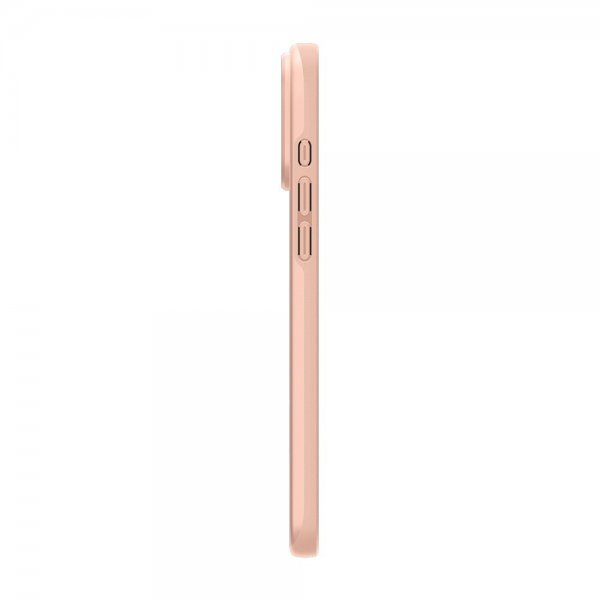 Spigen iPhone 16 Pro -kuori Thin Fit MagFit Rose Titanium