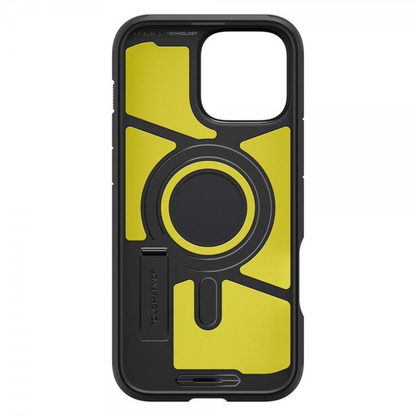 Spigen iPhone 16 Pro Kuori Tough Armor MagFit Musta