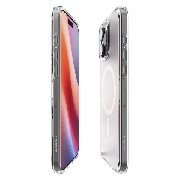 Spigen iPhone 16 Pro Kuori Ultra Hybrid MagFit Frost Clear